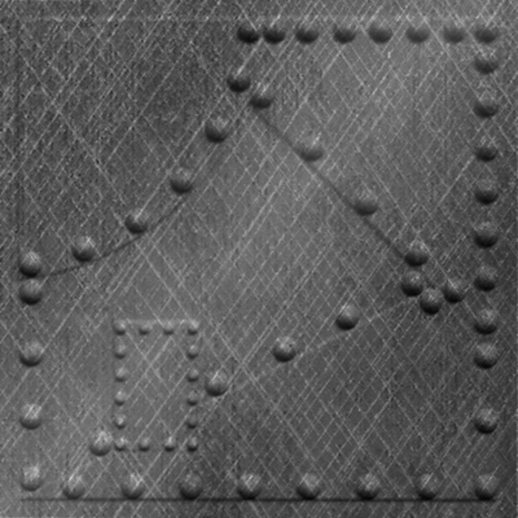  Dimension Ceilings Alloy Ceiling Etched Silver