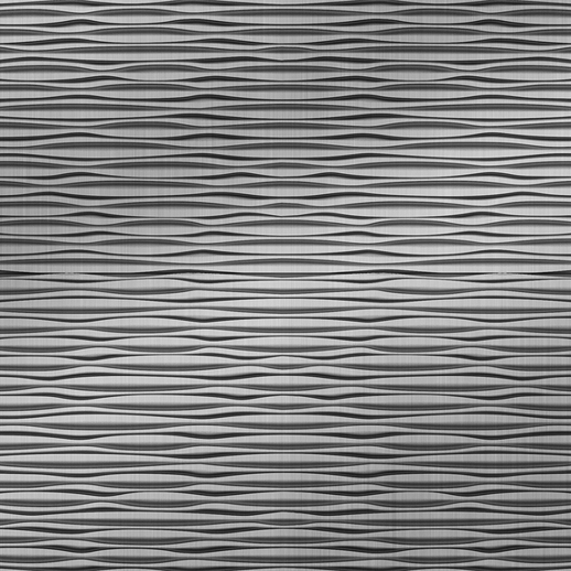  Dimension Ceilings Ganges Ceiling Brushed Aluminum