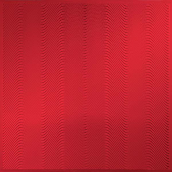 Vinyl Wall Covering Dimension Ceilings Sound Bite Ceiling Metallic Red
