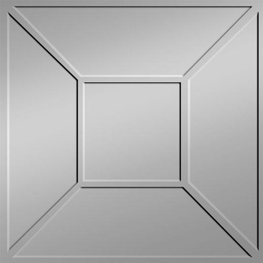  Dimension Ceilings Montserrat Metallic Silver