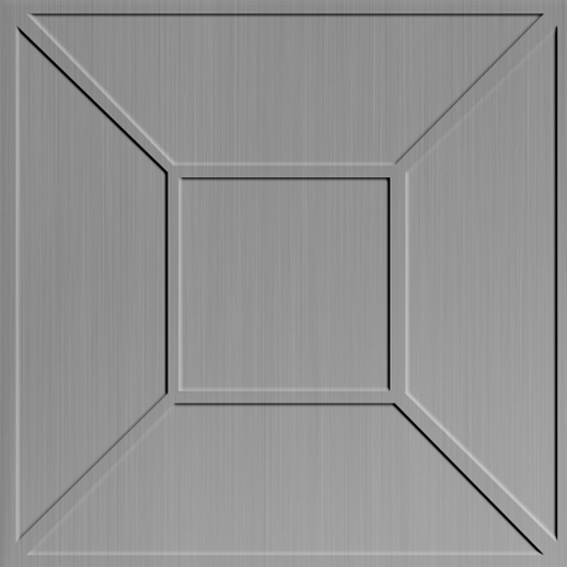  Dimension Ceilings Montserrat Brushed Aluminum