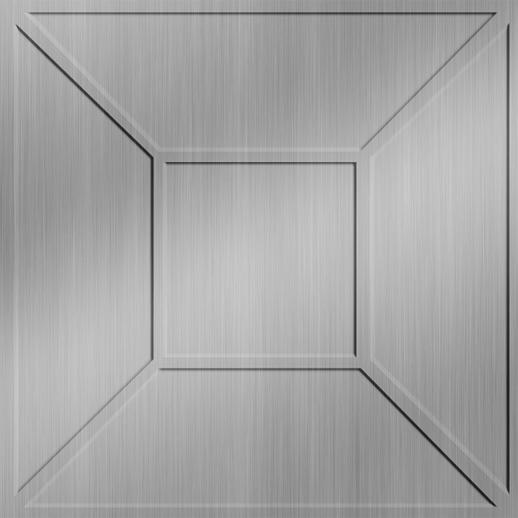  Dimension Ceilings Montserrat Brushed Stainless