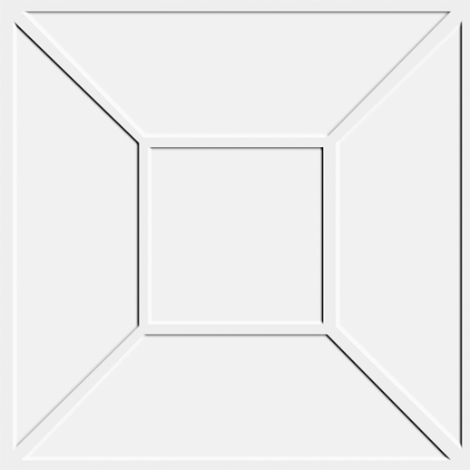  Dimension Ceilings Montserrat Pure White / Paintable