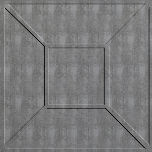  Dimension Ceilings Montserrat Etched Silver