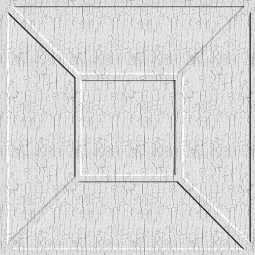  Dimension Ceilings Montserrat Distressed White