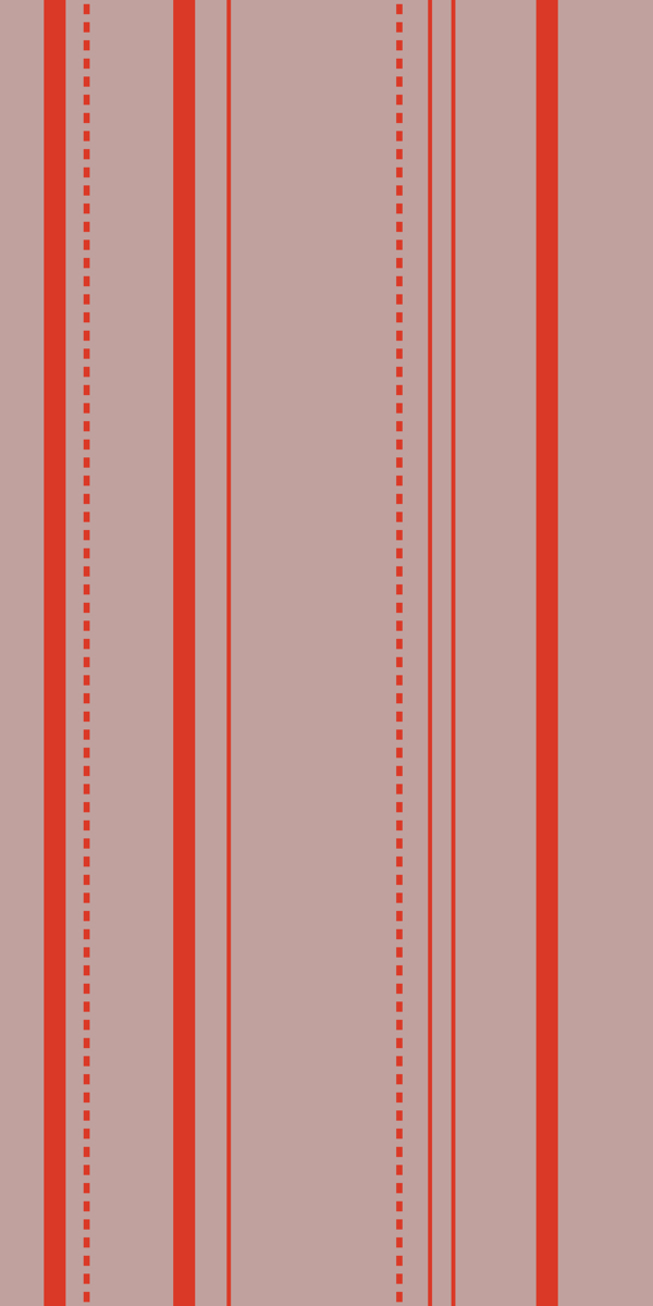 Digital Curated Matte Awning Stripe Candystripe