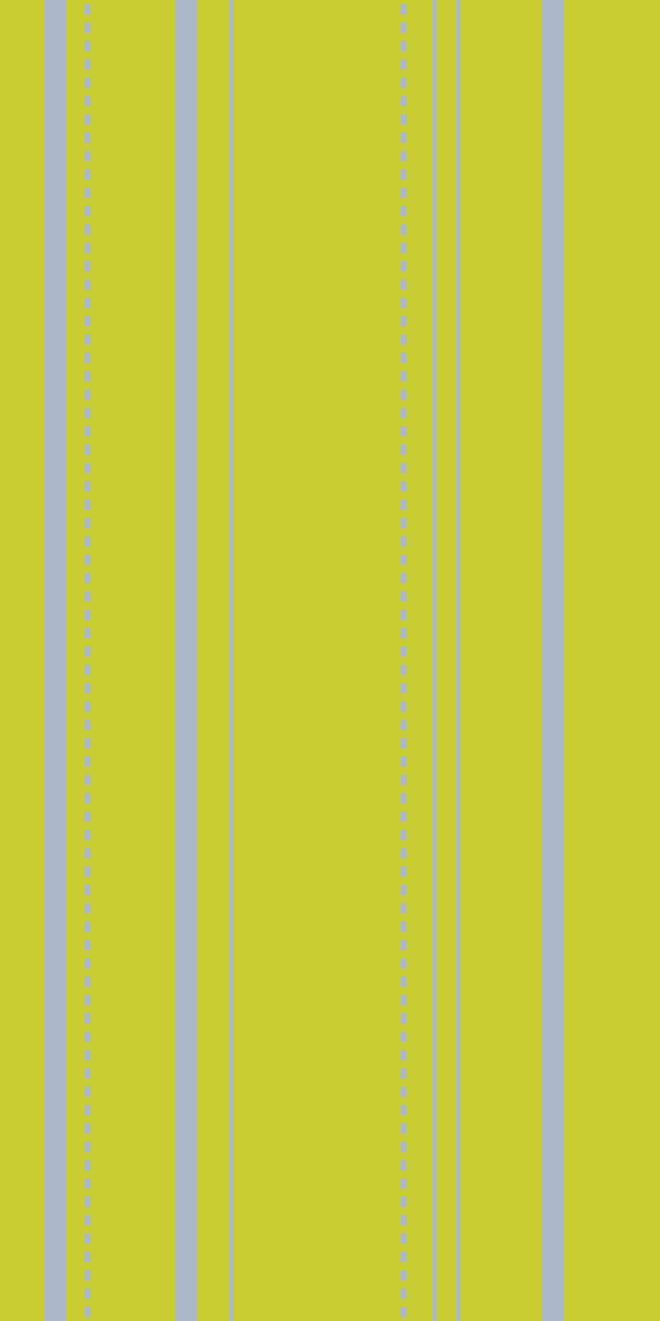 Digital Curated Matte Awning Stripe Lemoncello