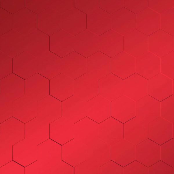 Vinyl Wall Covering Dimension Walls Honeycomb Metallic Red