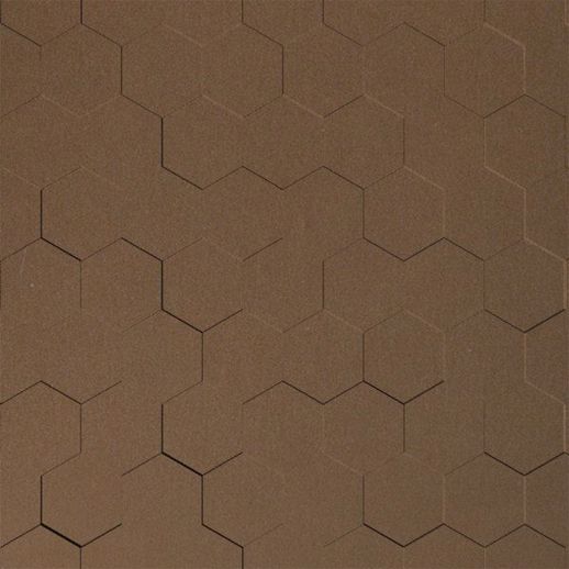  Dimension Walls Honeycomb Bronze