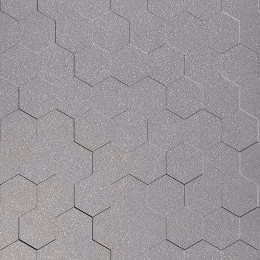  Dimension Walls Honeycomb Silver