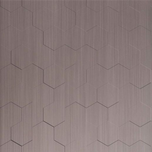  Dimension Walls Honeycomb Brushed Nickel