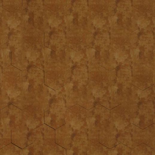  Dimension Walls Honeycomb Aged Gold