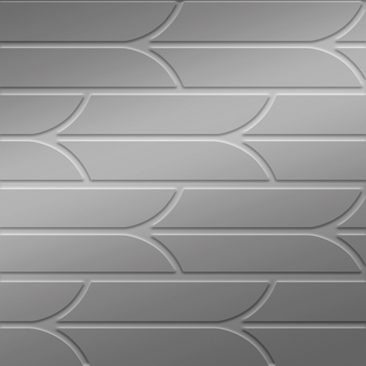  Dimension Walls New Deco Metallic Silver