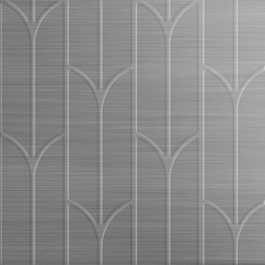  Dimension Walls New Deco Brushed Aluminum