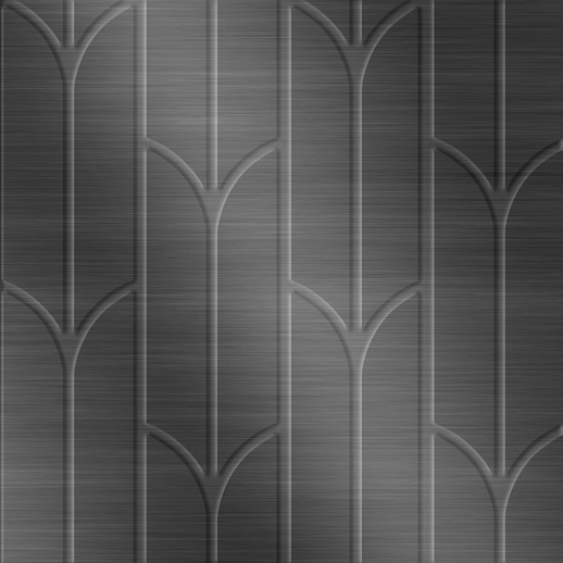  Dimension Walls New Deco Brushed Stainless