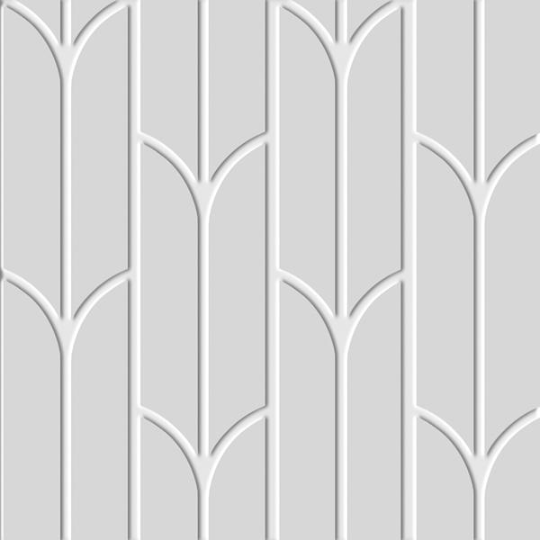 Vinyl Wall Covering Dimension Walls New Deco Pure White / Paintable