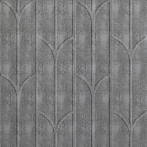  Dimension Walls New Deco Etched Silver