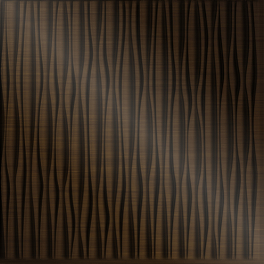  Dimension Walls Adirondack Vertical Rubbed Bronze