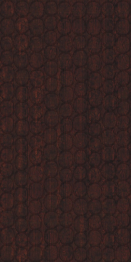  Dimension Walls Elliptical Burgundy Grain