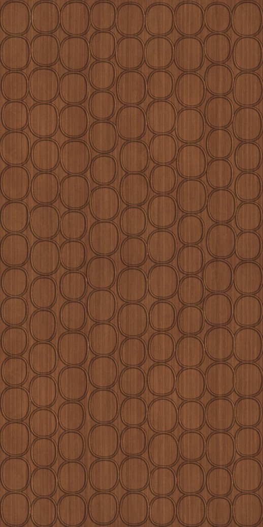  Dimension Walls Elliptical Pearwood