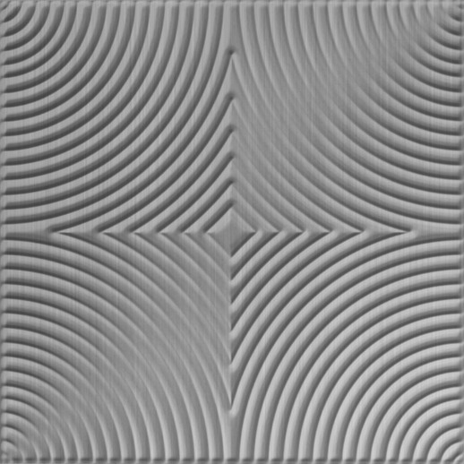  Dimension Walls Mackenzie Brushed Aluminum