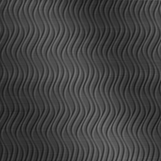  Dimension Walls Sierra Vertical Brushed Stainless