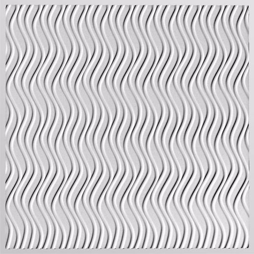  Dimension Walls Sierra Vertical White/Paintable