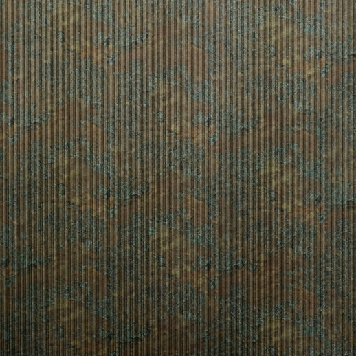  Dimension Walls Half Pipe Copper Patina