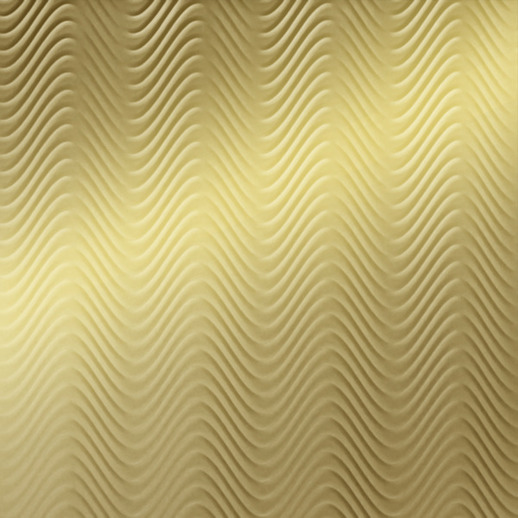  Dimension Walls Sonic Metallic Gold