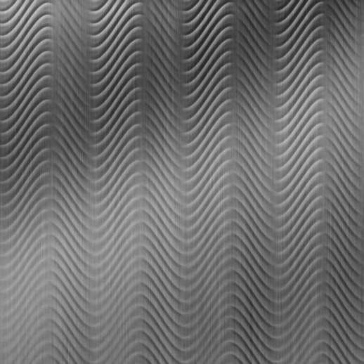  Dimension Walls Sonic Brushed Stainless