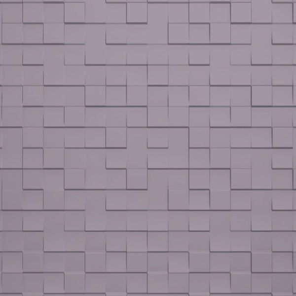 Vinyl Wall Covering Dimension Walls Too Hip to Be Square Lilac