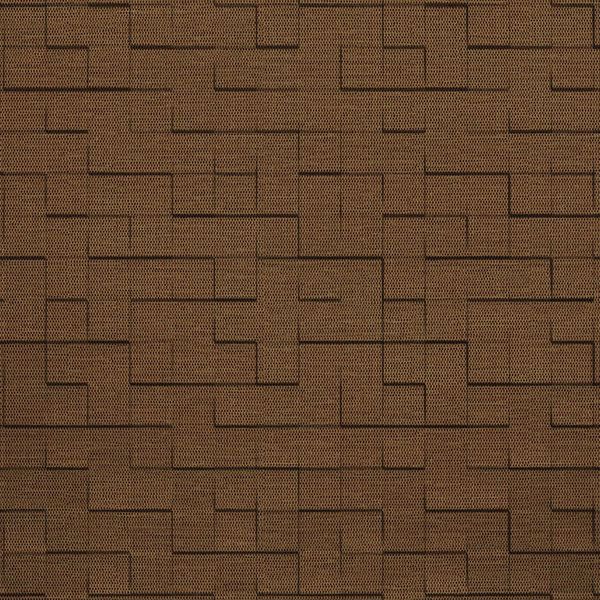 Vinyl Wall Covering Dimension Walls Too Hip to Be Square Linen Chestnut