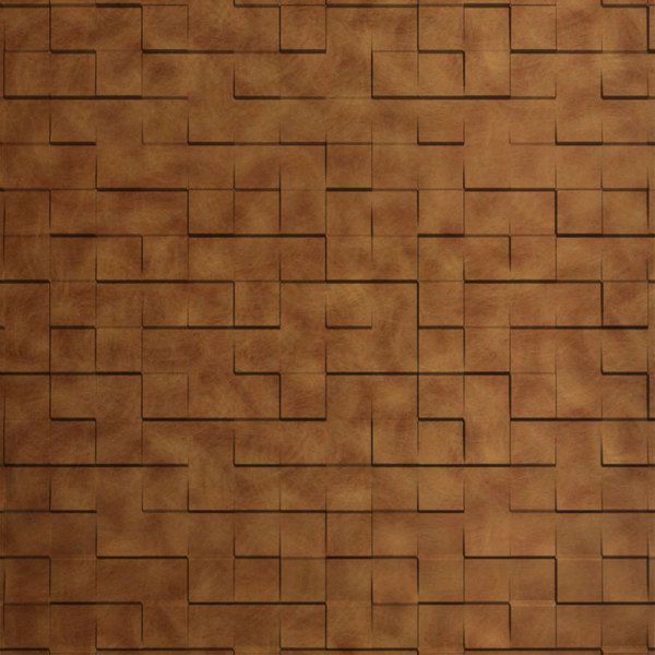 Vinyl Wall Covering Dimension Walls Too Hip to Be Square Antique Bronze