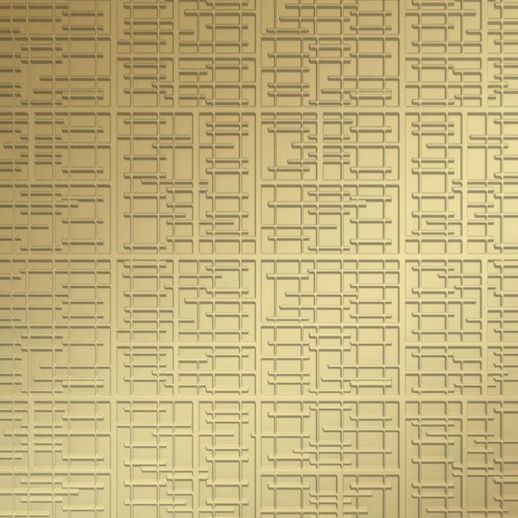  Dimension Walls Techno Metallic Gold