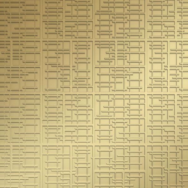 Vinyl Wall Covering Dimension Walls Techno Metallic Gold