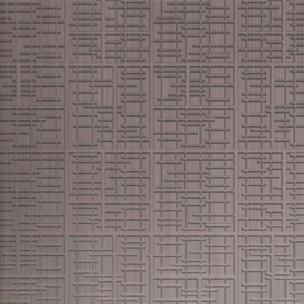 Vinyl Wall Covering Dimension Walls Techno Brushed Nickel