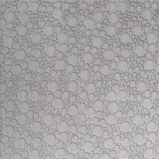  Dimension Walls Circle of Cool Brushed Aluminum