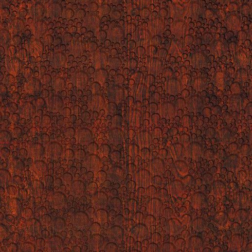  Dimension Walls Circle of Cool Walnut