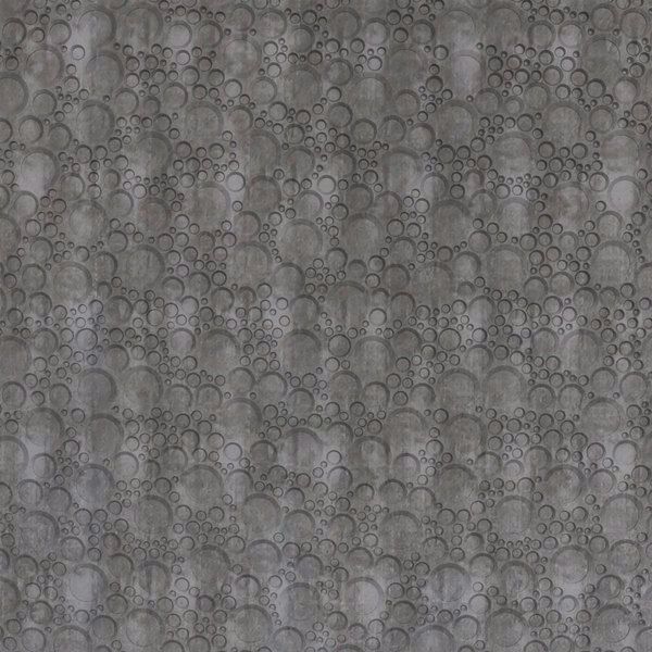 Vinyl Wall Covering Dimension Walls Circle of Cool Etched Silver