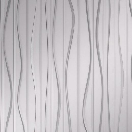  Dimension Walls Groovy Metallic Silver