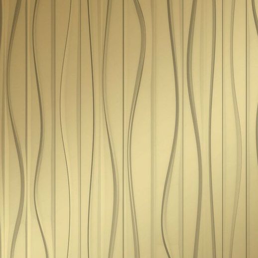  Dimension Walls Groovy Metallic Gold