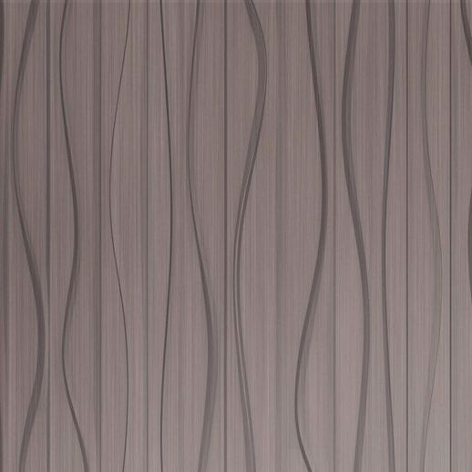  Dimension Walls Groovy Brushed Nickel