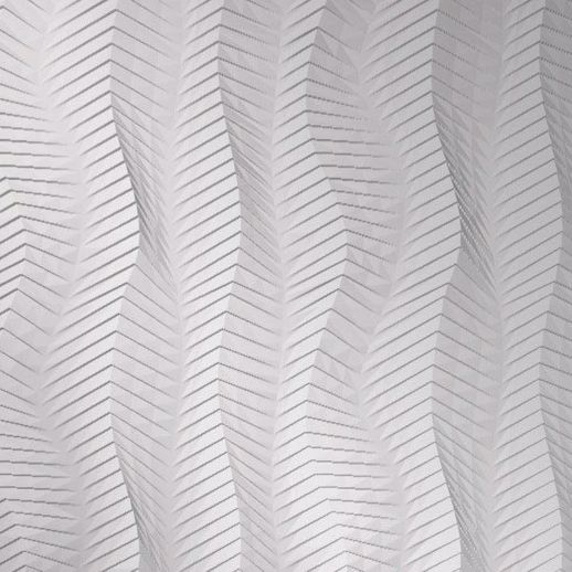  Dimension Walls Ribfest Vertical Metallic Silver