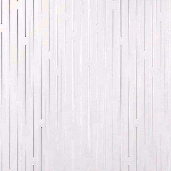 Vinyl Wall Covering Dimension Walls Line Them Up Vertical White/Paintable