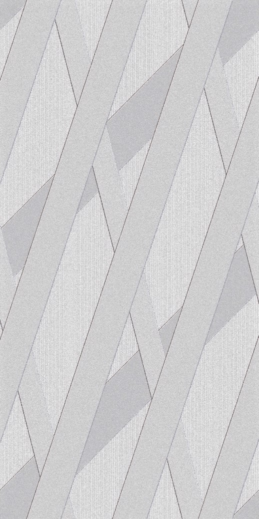  Dimension Walls Interlock Metallic Silver