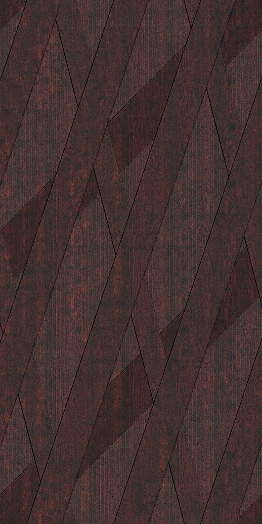  Dimension Walls Interlock Burgundy Grain