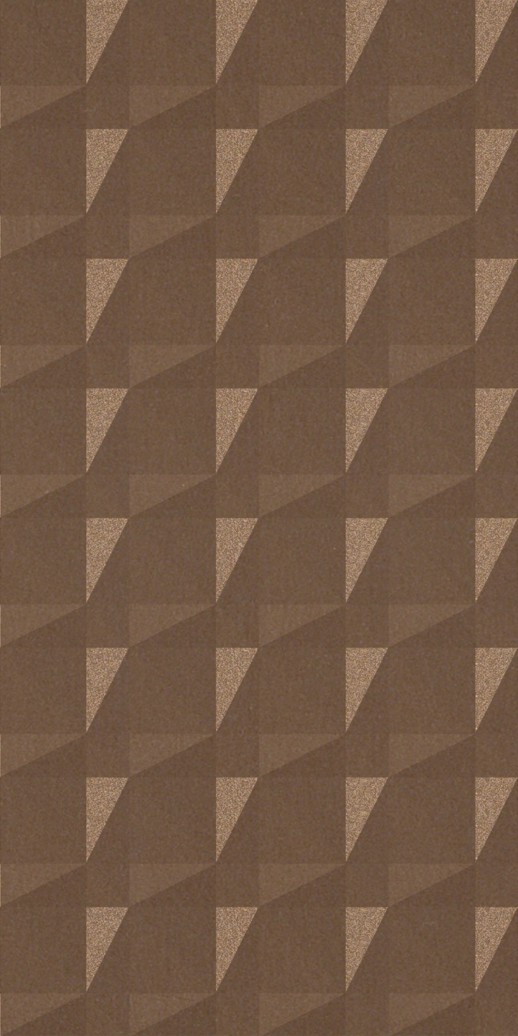  Dimension Walls Faceted Bronze