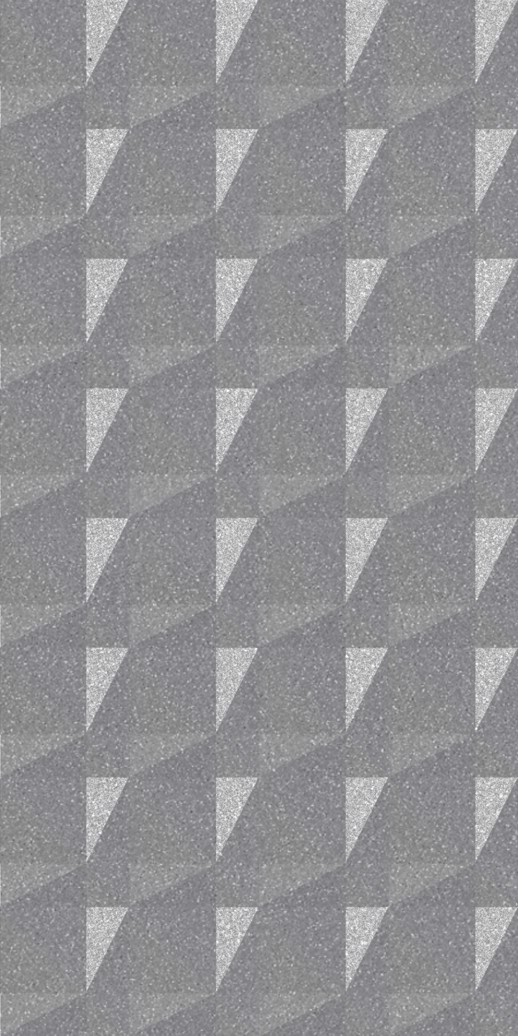  Dimension Walls Faceted Silver