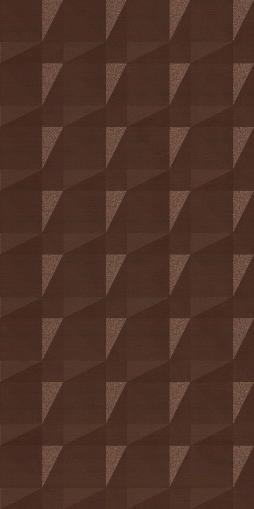  Dimension Walls Faceted Linen Chestnut