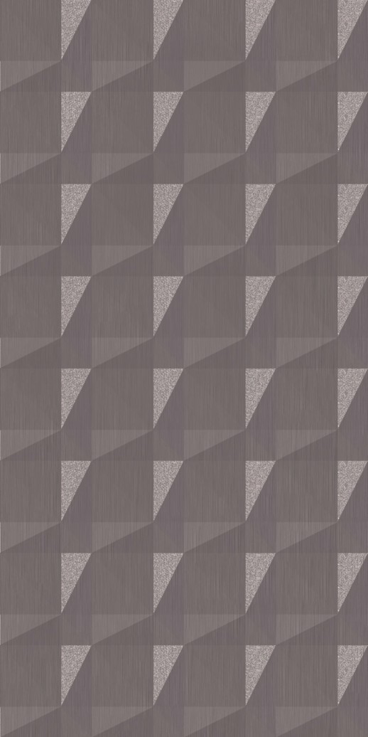  Dimension Walls Faceted Brushed Nickel